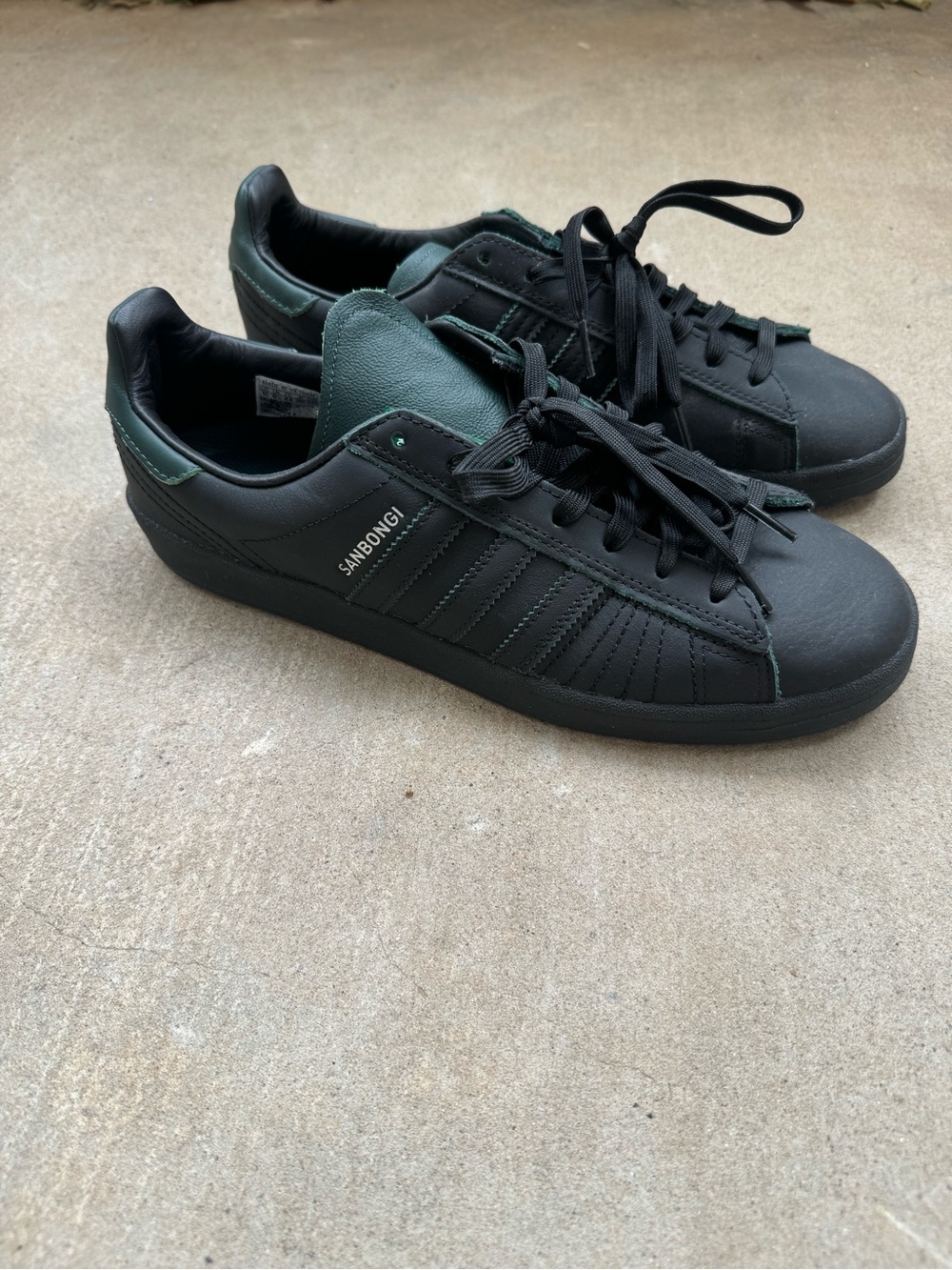 Adidas Campus Adv Shin Sanbongi Pro Model Leather Sneakers Size 10